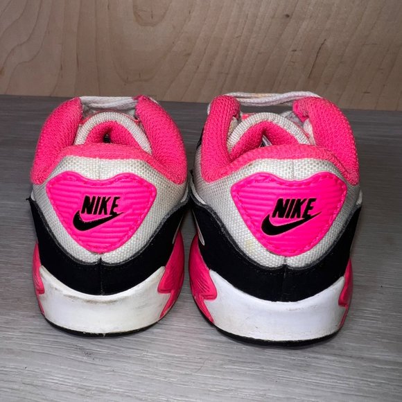 Nike Air Max 90 Retro Infrared Pink/ Black/White 408112-122 Infant 4C - Picture 5 of 11